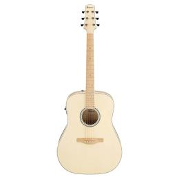 Guitarra electroacústica Ibanez AAD77M1E-OAW Open Pore Antique White