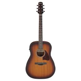 Guitarra electroacústica Ibanez AAD54E-OMH Open Pore Mahogany Sunburst