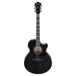 Guitarra electroacústica Ibanez AE170-TBK Transparent Black High Gloss