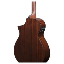 Guitarra electroacústica Ibanez AEWC16QA-TEH Transparent Emerald Burst High Gloss