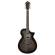 Guitarra acústica Ibanez AEWC16QA-TKH Transparent Black Sunburst High Gloss
