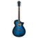 Guitarra electroacústica Ibanez AEWC16QA-TLH Transparent Blue Sunburst High Gloss