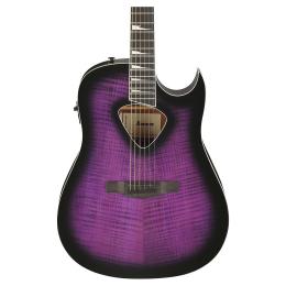 Guitarra electroacústica Ibanez ALT50FA-TVT Transparent Violet Sunburst