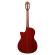 Guitarra clásica electrificada Ibanez GA35TCE-SRR Sapphire Red High Gloss
