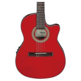 Guitarra clásica electrificada Ibanez GA35TCE-SRR Sapphire Red High Gloss