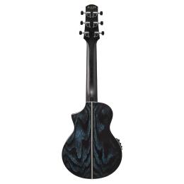 Guitarra acústica Piccolo Ibanez EWP16EWB-GAO Galaxy Aqua Open Pore
