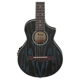 Guitarra acústica Piccolo Ibanez EWP16EWB-GAO Galaxy Aqua Open Pore