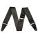 Correa para instrumento Fender Tooled Leather Guitar Strap Black  2