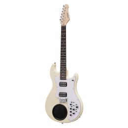 Guitarra eléctrica con amplificador Vox APC-2 White