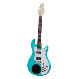 Guitarra eléctrica con amplificador Vox APC-2 Aqua Green