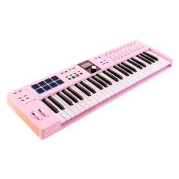 Teclado controlador Arturia KeyLab Essential 49 mk3 Rose Quartz