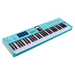 Teclado controlador Arturia KeyLab Essential 61 mk3 Aquamarine