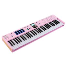 Teclado controlador Arturia KeyLab Essential 61 mk3 Rose Quartz