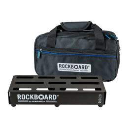 Soporte pedales con funda Rockboard Duo 2.0 With Gig Bag