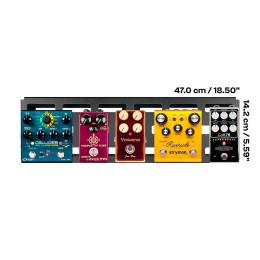 Soporte para pedales Rockboard Duo 2.1 With Gig Bag