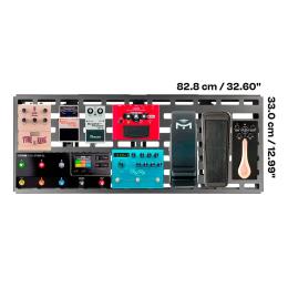 Soporte para pedales Rockboard Quad 4.3 With Flight Case