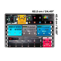 Soporte para pedales Rockboard Cinque 5.2 With Flight Case con maleta