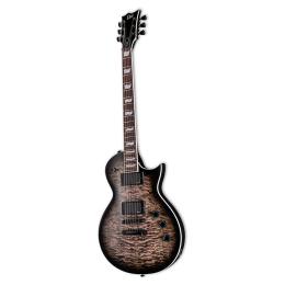 Guitarra eléctrica LTD EC-400QM See Thru Black Sunburst