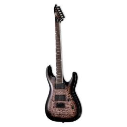 Guitarra eléctrica LTD MH-400HT QM See Thru Black Sunburst