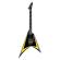 Guitarra eléctrica LTD Alexi Laiho Arrowhead SE Black w/Yellow Pinstripe