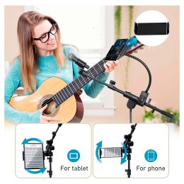 Soporte micro Guitto GMS-04 Mic & Tablet Stand