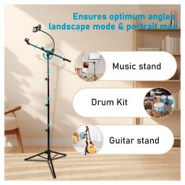 Soporte micro Guitto GMS-04 Mic & Tablet Stand
