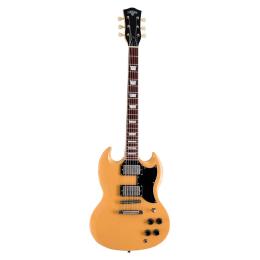 Guitarra eléctrica Maybach Albatroz ’65-2 TV Yellow