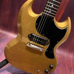 Guitarra eléctrica Maybach Albatroz ’65 Gold Sparkle
