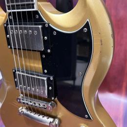 Guitarra eléctrica Maybach Albatroz ’65-2 Gold Rush Gloss