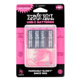 Baterías recargables Ernie Ball USB-C Rechargeable AA Battery Pack