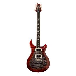 Guitarra eléctrica PRS SE Custom 24-08 Quilt Charcoal Cherry Burst