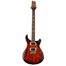 Guitarra eléctrica PRS SE Custom 24 Semi-Hollow Piezo Orange Tiger Smokeburst