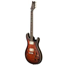 Guitarra eléctrica PRS SE HB II Piezo OB Orange Tiger Smokeburst