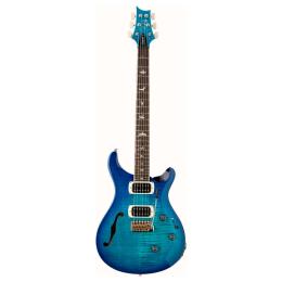 Guitarra eléctrica PRS SE Custom 24 Semi-Hollow Piezo Lake Blue