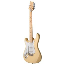 Guitarra eléctrica zurda PRS SE Silver Sky Maple LH Moon White