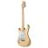 Guitarra eléctrica zurda PRS SE Silver Sky Maple LH Moon White