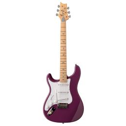 Guitarra eléctrica zurda PRS SE Silver Sky Maple LH Summit Purple