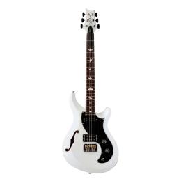 Guitarra semicaja PRS S2 Vela Semi-Hollow Satin Pearl White