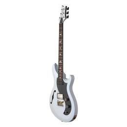 Guitarra semicaja PRS S2 Vela Semi-Hollow Satin Pearl White