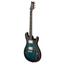 Guitarra eléctrica PRS SE HB II Piezo Peack Blue Smokeburst