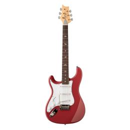 Guitarra eléctrica para zurdos PRS SE Silver Sky LH Derby Red