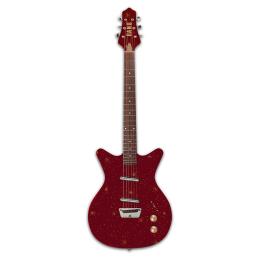 Guitarra eléctrica retro Danelectro Golden 50's Maroon