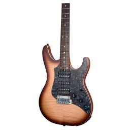 Guitarra eléctrica Mooer GTRS SL810 Brown Burst
