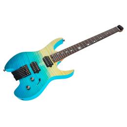 Guitarra eléctrica Mooer MHL100 Blue Burst headless