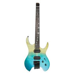 Guitarra eléctrica Mooer MHL100 Blue Burst headless