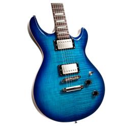 Guitarra eléctrica Cort M 600 Blue Burst