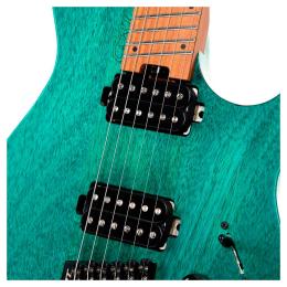Guitarra eléctrica sin clavijero Cort Space G6MS SGTQ