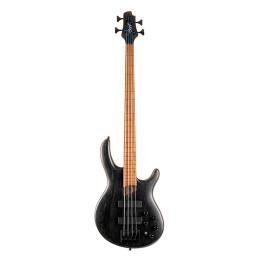 Bajo fretless Cort Artisan B4 Element FL Open Pore Trans Black