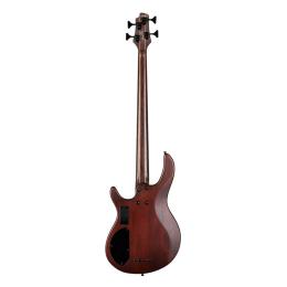 Bajo fretless Cort Artisan B4 Element FL Open Pore Trans Black