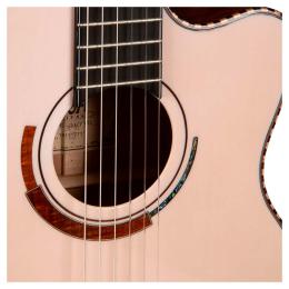 Guitarra clásica electrificada Cort Sol Encanto White Blonde